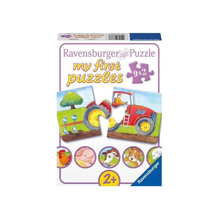 Ravensburger Puzzle 2-9 Parça Çiftlik Puzzle 073337