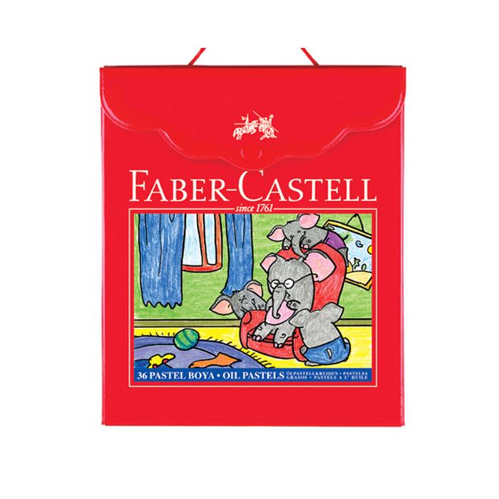 Faber-Castell Plastik Çantalı Tutuculu Pastel Boya 125137