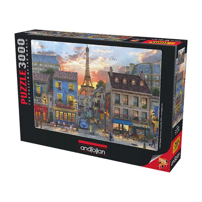Anatolian Puzzle 3000 Parça Paris Sokakları 4910