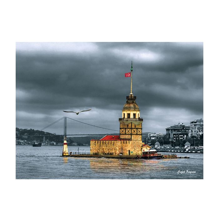 Anatolian Puzzle 1000 Parça Kız Kulesi Nostalji 3167
