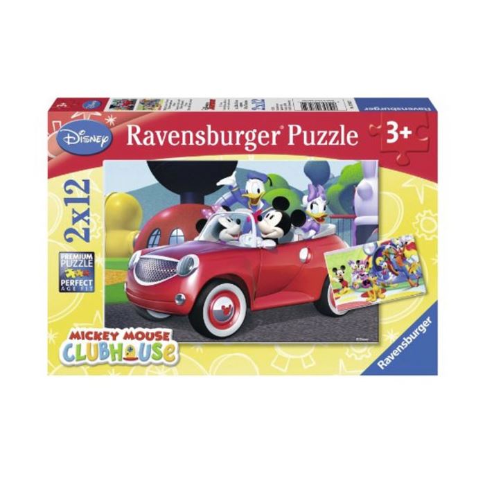 Ravensburger 2-12 Puzzle Mickey 075652