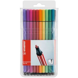Stabilo Pen 68 20 Renk Askılı Paket 6820-Pl