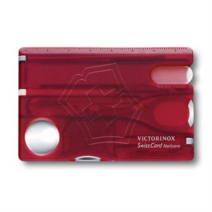 Victorinox Swisscard Manikür Seri Şeffaf Kırmızı 0.7240.T