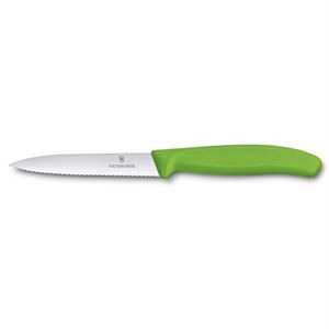 Victorinox SwissClassic 10cm Soyma Bıçağı Yeşil 6.7736.L4