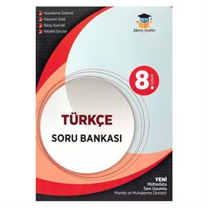 8 Sınıf Türkçe Soru Bankası Zeka Küpü Yayınları