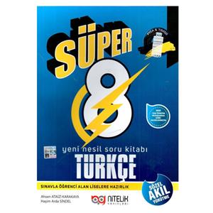 8 Sınıf Yeni Nesil Süper Türkçe Soru Bankası Nitelik Yayınları