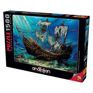 Anatolian Puzzle 1500 Parça Batık Gemi 4558