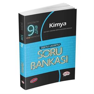 9 Sınıf Kimya Özetli Lezzetli Soru Bankası Editör Yayınları