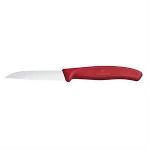 Victorinox SwissClassic 8cm Soyma Bıçağı Kırmızı 6.7431