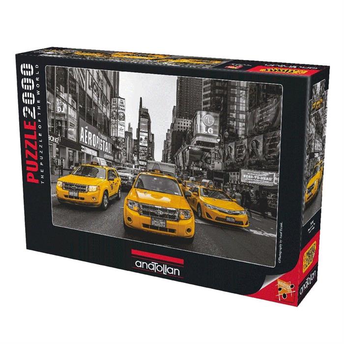 Anatolian Puzzle 2000 Parça New York Taxi 3938