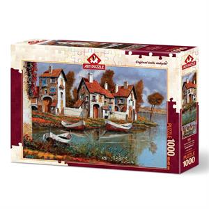 Art Puzzle 1000 Parça Cerchıo Evleri İtalya