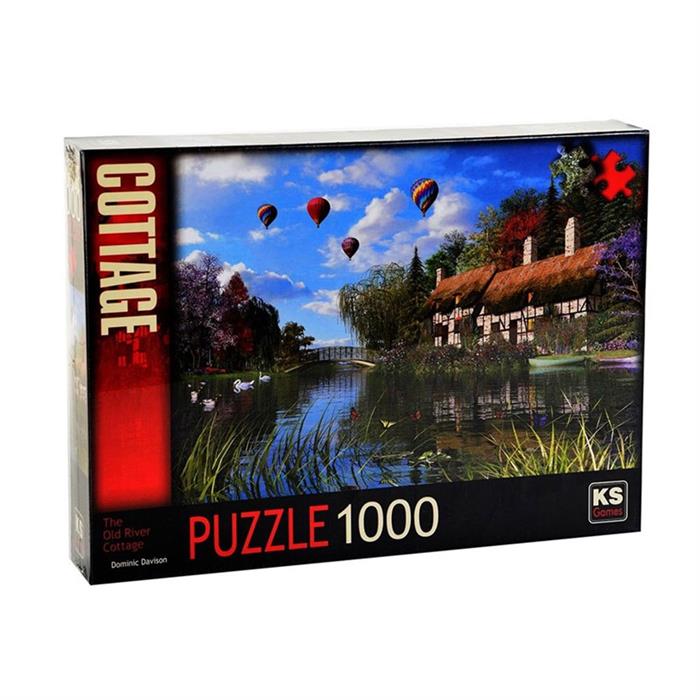 Ks Games Puzzle 1000 Parça Eski Nehir Kulübesi 11272