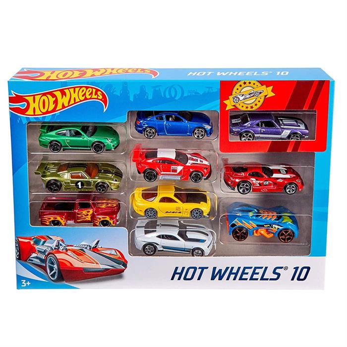 Hot Wheels 10lu Araba Seti 54886