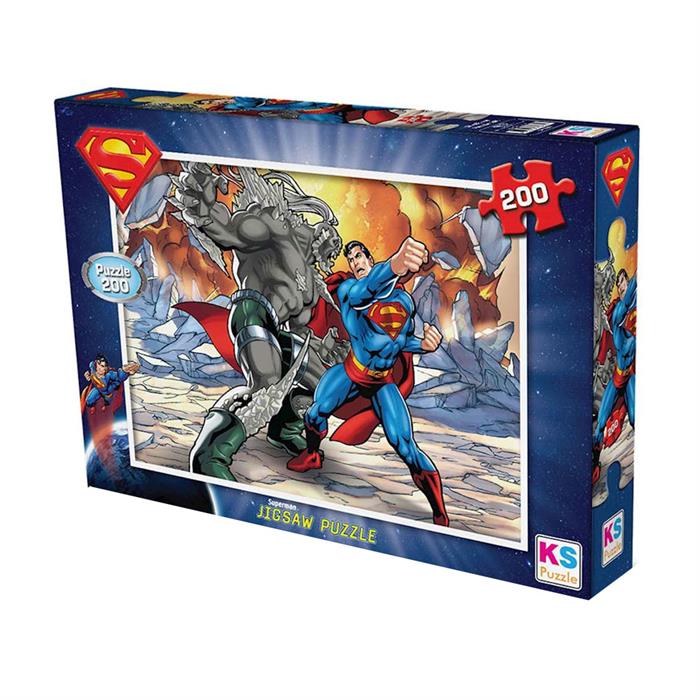 Ks Games Puzzle 200 Parça Süperman Sp113