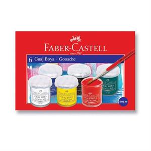 Faber Castell Guaj Boya 6lı 5170160400