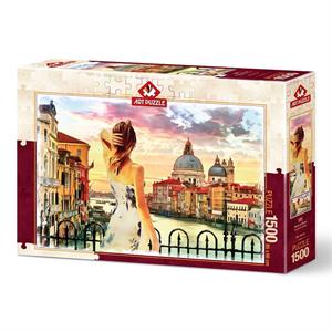 Art Puzzle 1500 Parça Venedike Bakış 5381