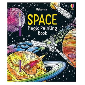 Space Magic Painting Book Usborne