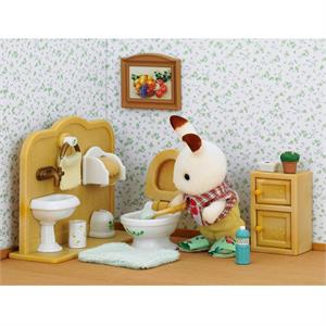 Sylvanian Families Çikolata Kulaklı Tavşan Tuvalet Seti 5015