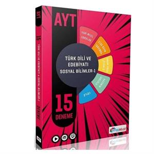 AYT Türk Dili ve Edebiyatı Sosyal Bilimler 15 Deneme Köşe 
