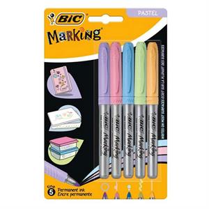 Bic Marking Colour Kalem 5Li Blister 942865