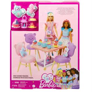 My First Barbie İlk Barbie Bebeğim Çay Partisi Oyun Seti HMM65