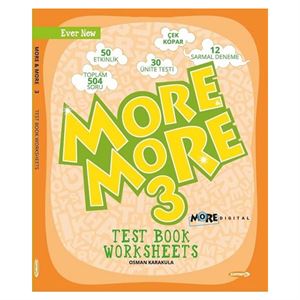 3 Sınıf More More English Worksheets Test Book Kurmay ELT