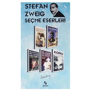 Stefan Zweig Seçme Eserleri 5 Kitap Kutu Anonim Yayıncılık