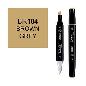 Touch Twin Marker 104 Brown Grey