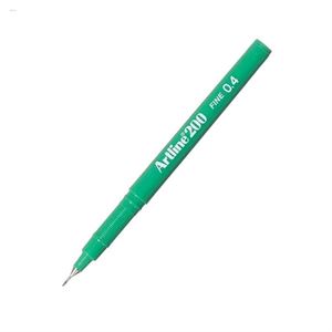 Artline 200N Fine Writing Pen Keçe Uçlu Kalem 0.4 Green