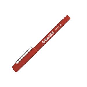 Artline 200 Writing Pen 0,4 Dark Red