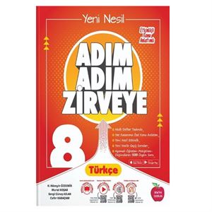 8 Sınıf Adım Adım Zirveye Türkçe Soru Bankası Newton Yayınları