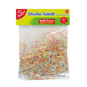 Bu-Bu Strafor Köpük Renkli Ponpon BUBU-KP0036