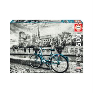 Educa Puzzle 500 Parça Notre Dame'daki Bisiklet 18482