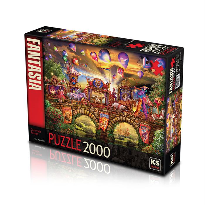 Ks Games Puzzle 2000 Parça Carnivale Parade Ciro Marchetti 11477