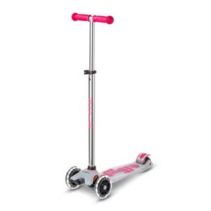 Maxi Micro Scooter Deluxe Flux Led Pink MCR.MMD139
