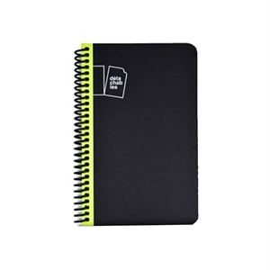 Deffter Dones Black Book Detachables Yellow Small DNDF 643424