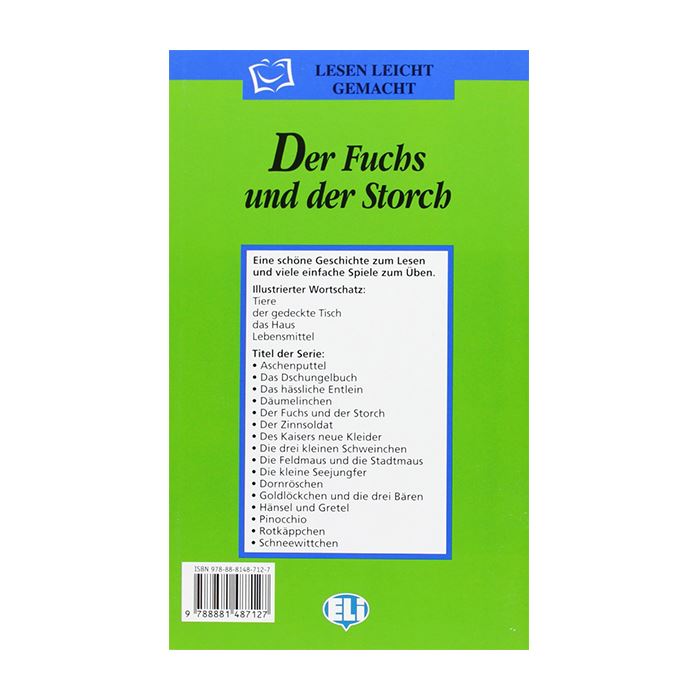 Lesen Leıcth Gemacht Der Fucbs Und Der Storch Eli Yayınları