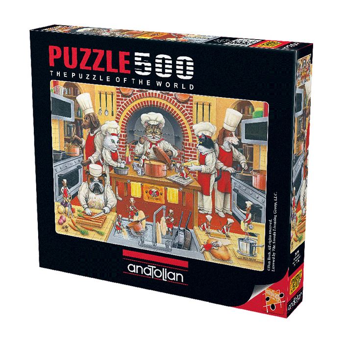 Anatolian Puzzle 500 Parça Şef Kool Kat 3586