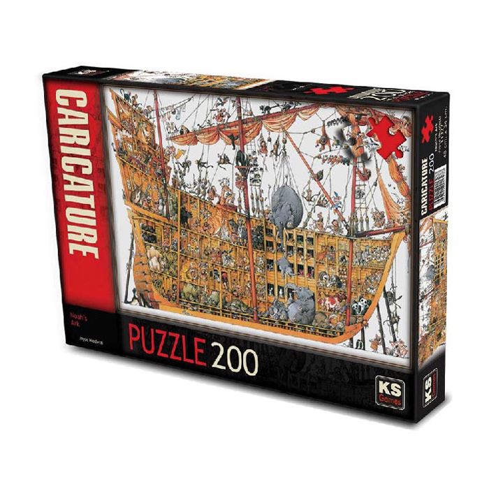 Ks Games Puzzle 200 Parça Nuhun Gemisi 11327
