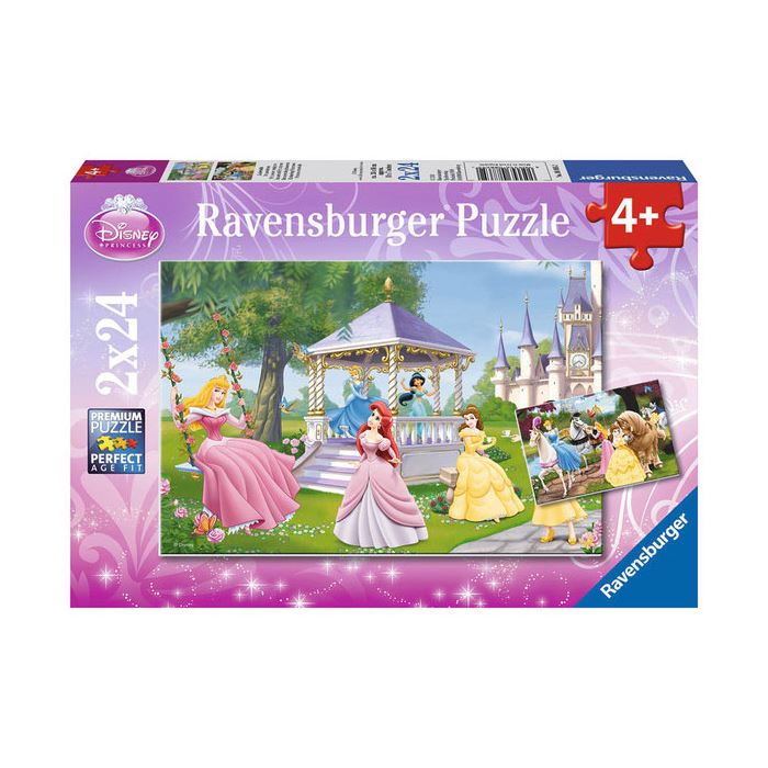 Ravensburger Puzzle 2 x 24 Parça Büyülü Prensesler RPK088652