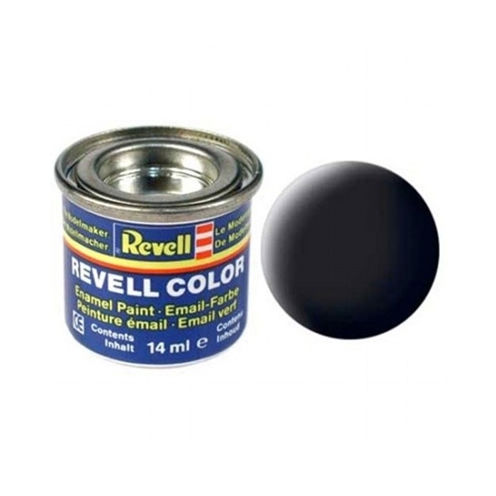 Revell 32108 Black Mat 14 Ml Maket Boyası