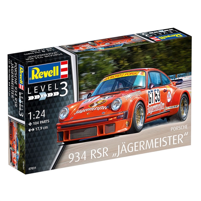 Revell Maket Porsche Jagermeister 07031