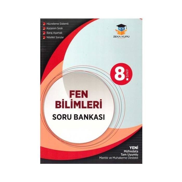 8 Sınıf Fen ve Teknoloji Soru Bankası Zeka Küpü Yayınları