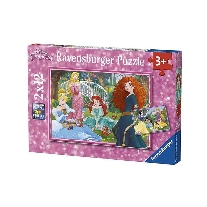 Ravensburger Puzzle 2x12 Parça WD Princess 76208