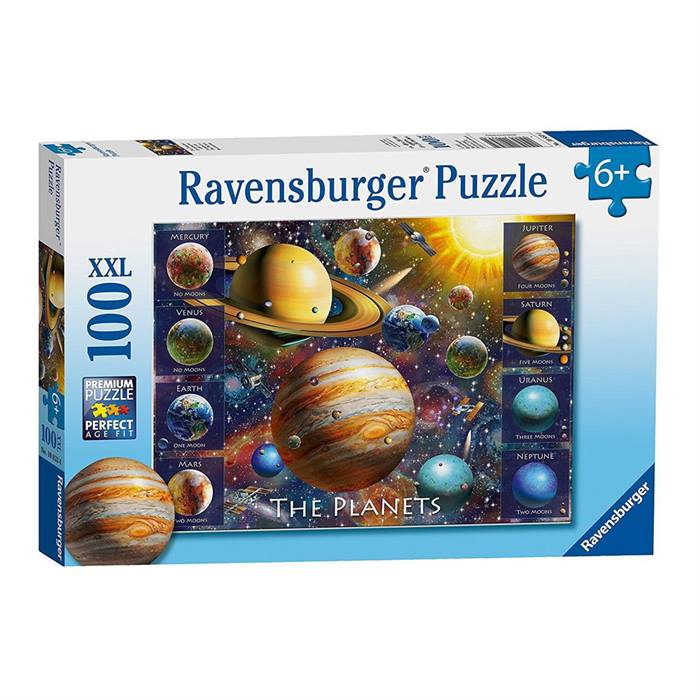 Ravensburger Puzzle 100 Parça Planets 108534