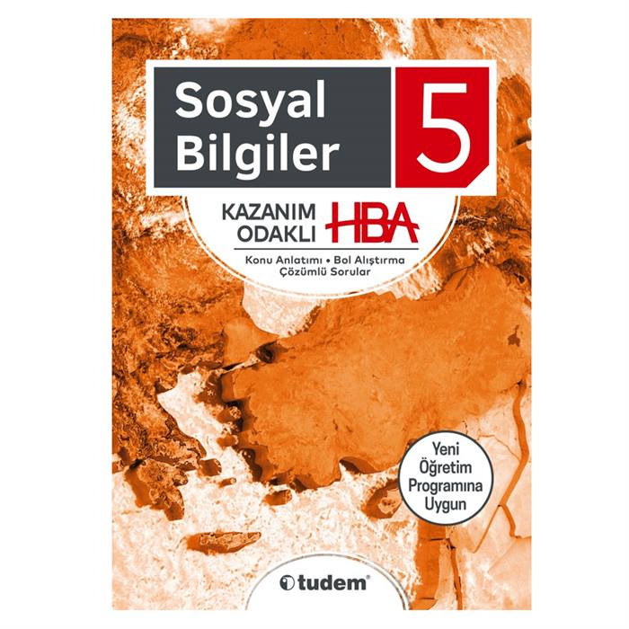 5 Sınıf Sosyal Bilgiler Kazanım Odaklı Hba Tudem Yayınları