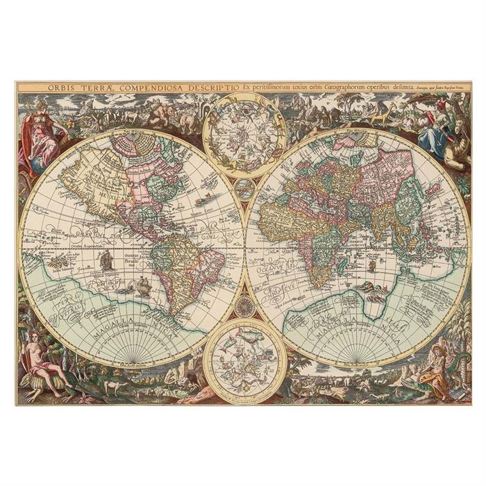 Art Puzzle 260 Parça Dünya Haritası 4276