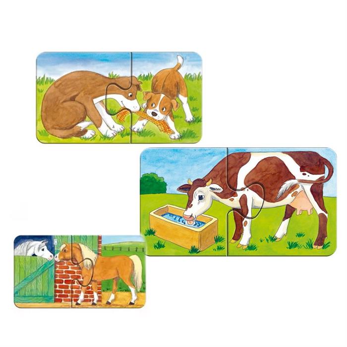 Ravensburger Puzzle 2-9 Parça Çiftlik Puzzle 073337