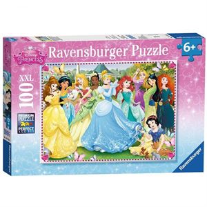 Ravensburger Puzzle Super 100 Parça WD-Prensesler 105700