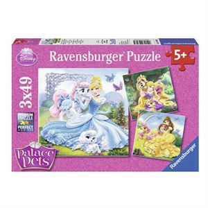 Ravensburger 3X49 Disney Belle Cinderalla Rapunzel Rpk093465